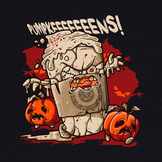 Pumpkin Spice Zombies by LetterQ